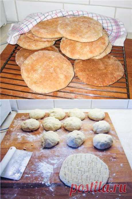 Шведские лепешки с овсяными хлопьями (tekakor). Фото-рецепт / Готовим.РУ