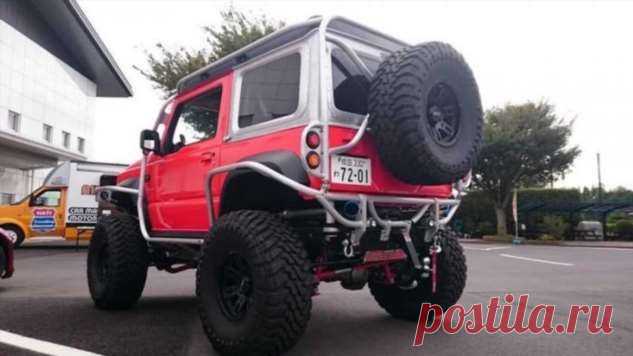 Японские студенты превратили Suzuki Jimny во внедорожного монстра (13 . Тут забавно !!!