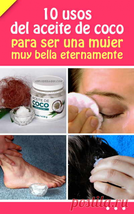 Aceite de coco para tu belleza