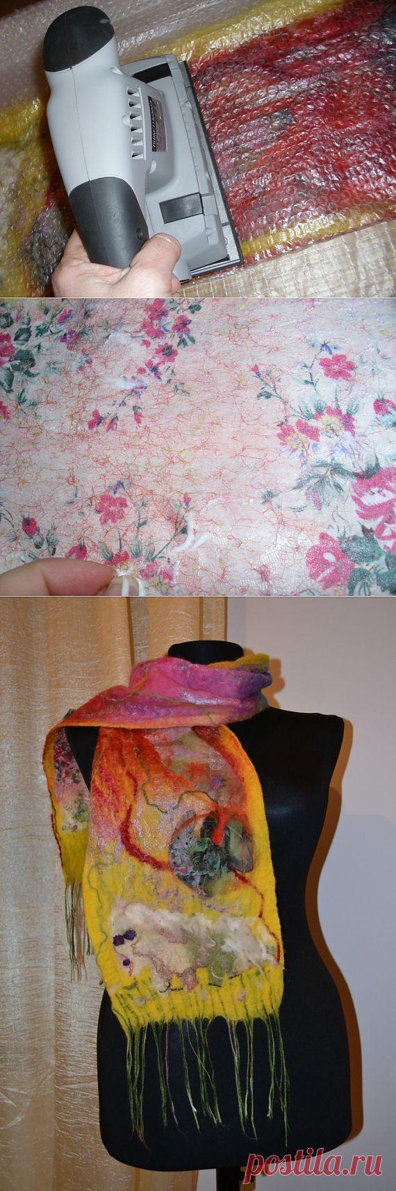 Шарфик "Пуни" часть вторая. / Валяние. Мастер-классы / PassionForum - мастер-классы по рукоделию