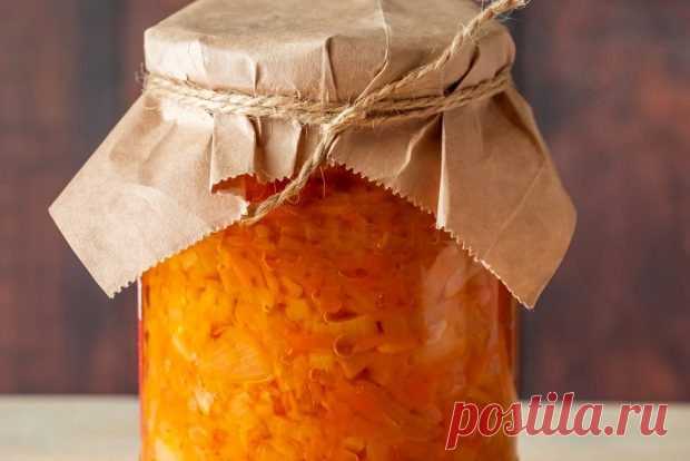 Морковный салат на зиму — Домашняя кулинария