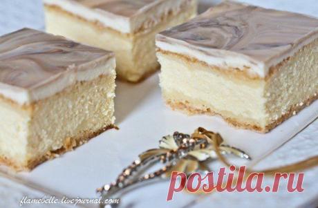 Пирожное Королевский мрамор, или улучшенная венгерская ватрушка / Вкусные привычки