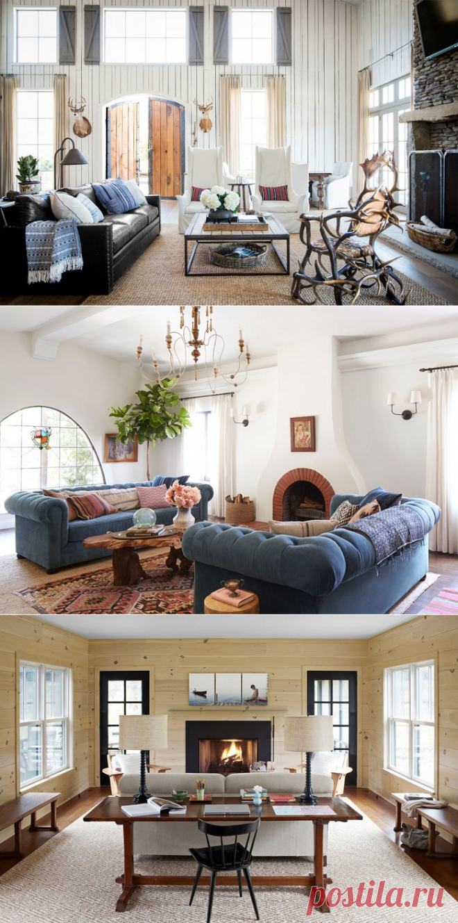 Идеи для оформления гостиной — Роскошь и уют