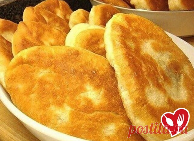 Тонкие пирожки с картошкой 