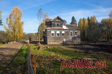 Друзья купили дореволюционный особняк в Тверской области. Снова приехал в гости: новости, фотосравнения "лето-зима-осень", впечатления | Уникальная Россия | Дзен