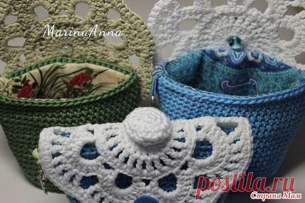 . Мастер-класс вязанной косметички - Все в ажуре... (вязание крючком) - Страна Мам