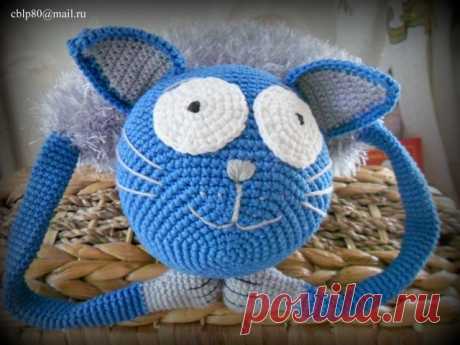 КОТОподушка-Игрушка. Схема Вязания. | Амигурумик