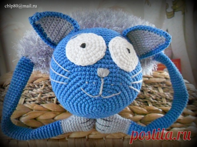 КОТОподушка-Игрушка. Схема Вязания. | Амигурумик