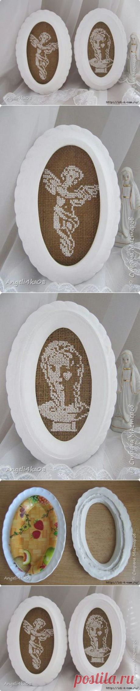 Овальные рамки своими руками