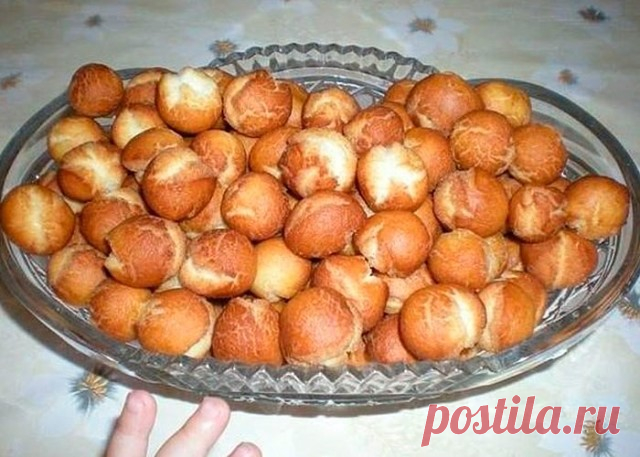 Пончики на сгущенке