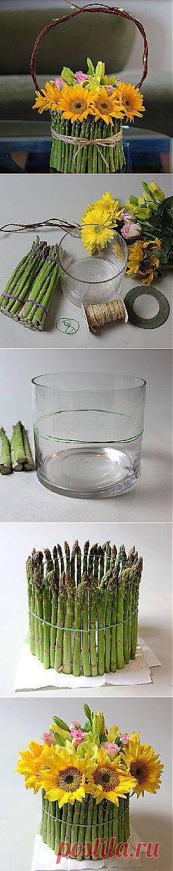 Как сделать цветочную композицию «Здравствуй, весна!»