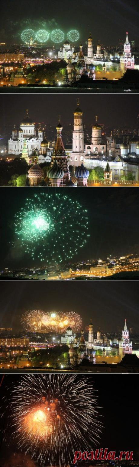 В гостях у Михалыча ПРАЗДНИЧНЫЙ  САЛЮТ ПОБЕДЫ!