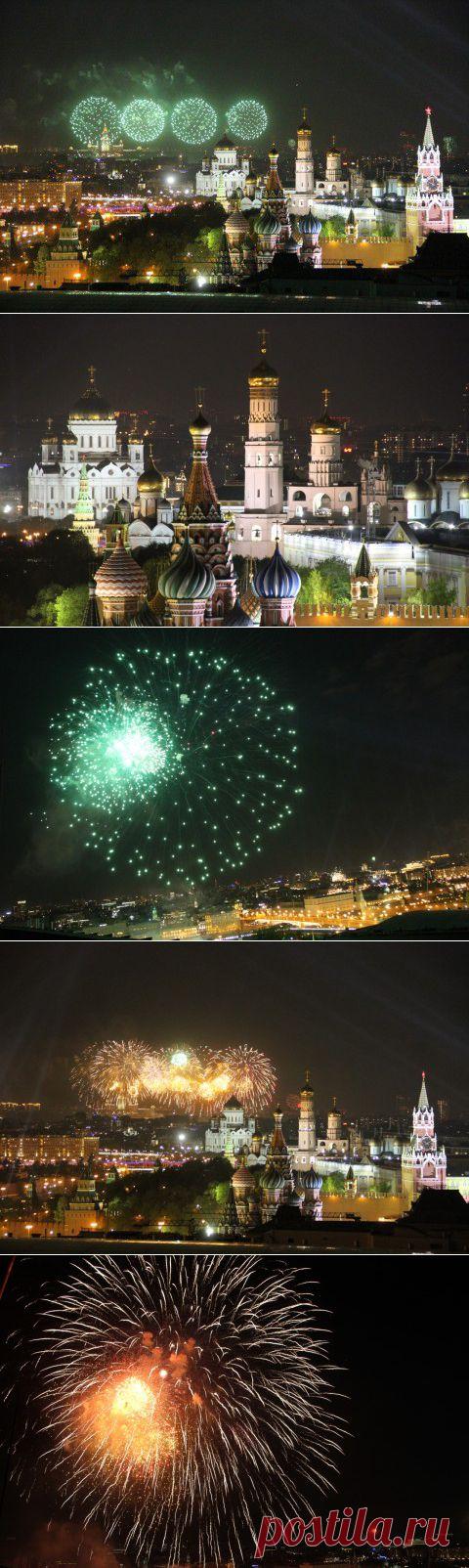 В гостях у Михалыча ПРАЗДНИЧНЫЙ  САЛЮТ ПОБЕДЫ!