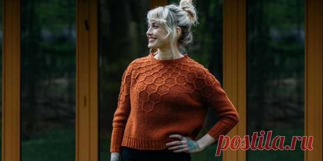 Джемпер Wool & Honey.
Размеры: XS (S, M, L)(XL, XXL, 3XL). Окружность груди готового изделия: 99 (109, 119.5, 129.5)(140, 150, 160) см.