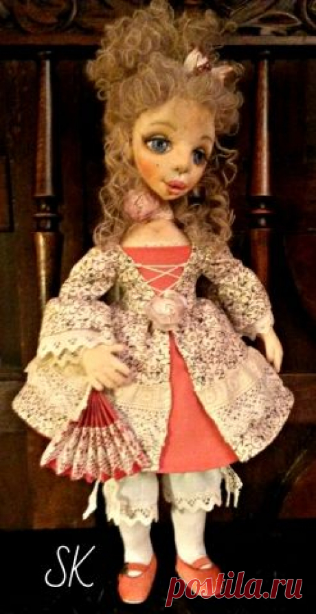 Инфанта. Новая текстильная кукла. / Мир игрушки / Разнообразные игрушки ручной работы