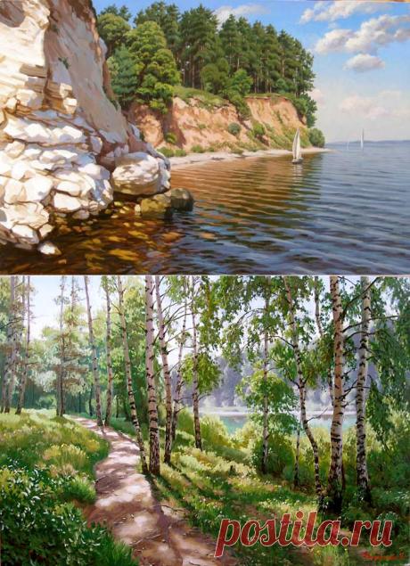 Пейзажная живопись Айрата Гайфуллина