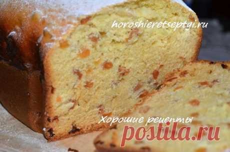 Кекс — кулич в хлебопечке.&quot;Вкусно и просто&quot;.