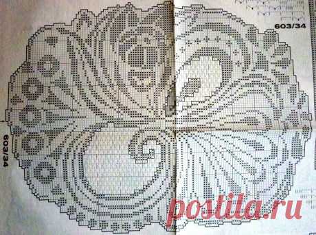 crochet em revista: revista «Burda rendas de filé»