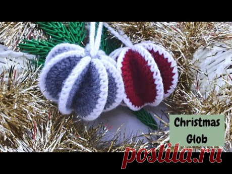 How to crochet a Bauble || Christmas Decorations || Holiday Ornaments || Winter crochet tutorial