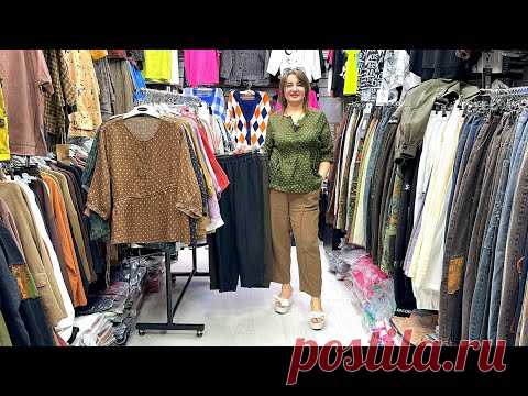 КОРЕЙСКИЙ СТИЛЬ 💕 ЖЕНСКАЯ ВЕСЕННЯЯ ОДЕЖДА У СВЕТЛАНЫ👉БРЮКИ. БЛУЗКИ. ЛЕН. ШИФОН #садовод #москва