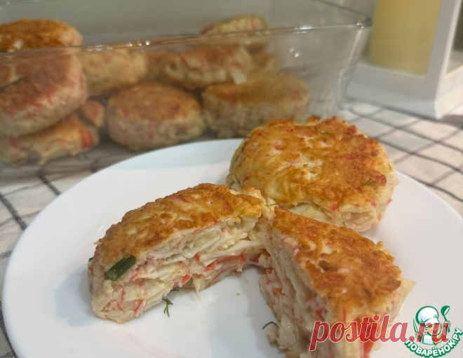 Крабовые котлеты с сыром – кулинарный рецепт