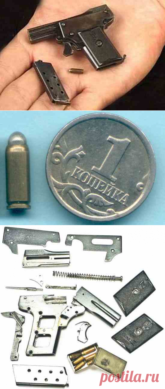 Миниатюрный пистолет Kolibri калибром 2,7 мм | Армейский вестник