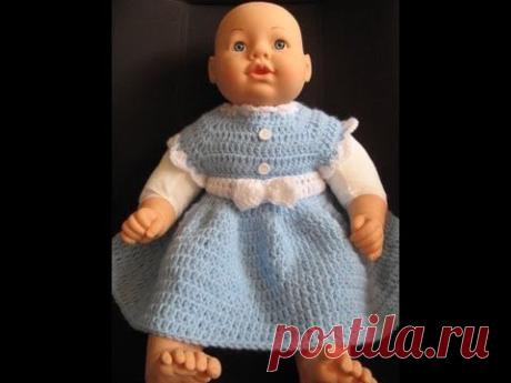 Easy crochet Baby Dress   Beginner Level