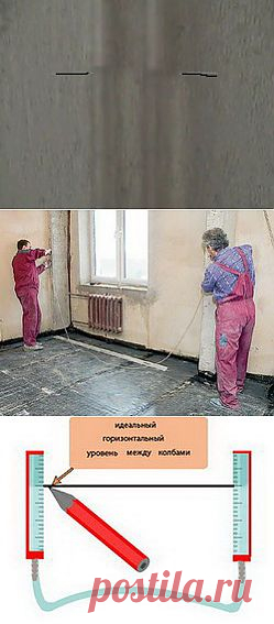 Водяной уровень своими руками. Как правильно пользоваться гидроуровнем при ремонте в квартире » Ремонт квартиры своими руками. Рекомендации по ремонту квартиры. Фото, видео, практический опыт.