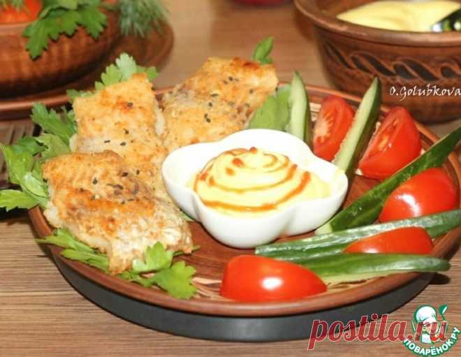 Жареная рыба с соусом айоли – кулинарный рецепт