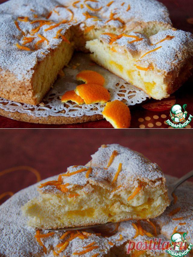 Пирог с апельсинами "Нежность" - Это просто фантастика! А какой аромат.....сказка! Мммммм... мур-мур...