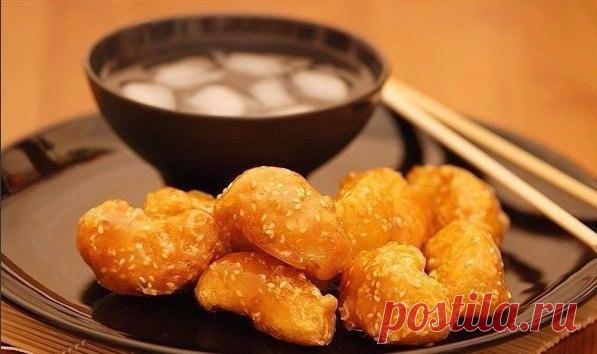 Яблоки в карамели.