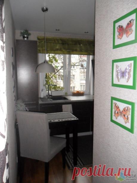 5-метровая кухня в брежневке