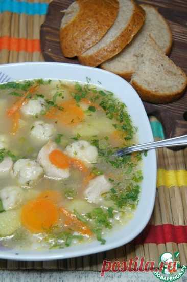 Суп с сырными клёцками – кулинарный рецепт