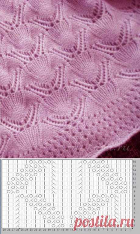 Узоры вязаные спицами схемы » Сайт &quot;Ручками&quot; - делаем вещи своими руками