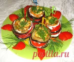 сэндвичи из баклажанов с помидорами | Вегетарианские рецепты