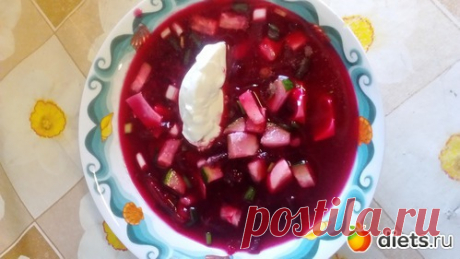 Готовим холодный суп "Свекольник".: : Дневники - diets.ru