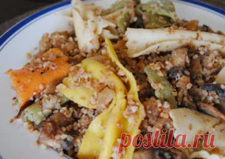 Невыразимая легкость кулинарного бытия...: &quot;Каша варнишкес&quot; с грибами