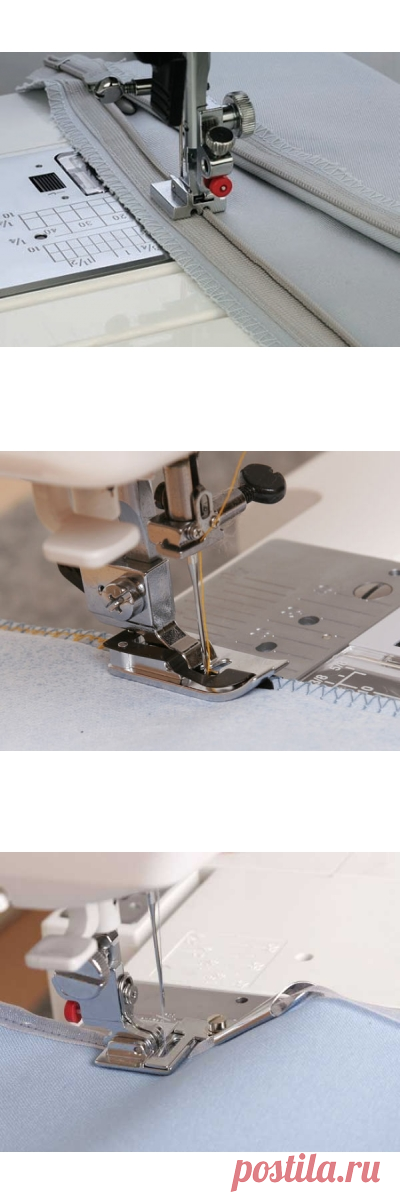 Как пользоваться дополнительными лапками для швейных машин JANOM.