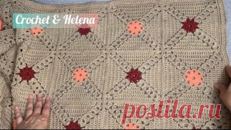 ВЯЖЕМ ВМЕСТЕ КОВРИК КРЮЧКОМ. ПРОСТЕНЬКАЯ ОБВЯЗКА.