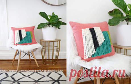 Декоративные подушки своими руками ✅️Выкройки, схемы (90+ фото)