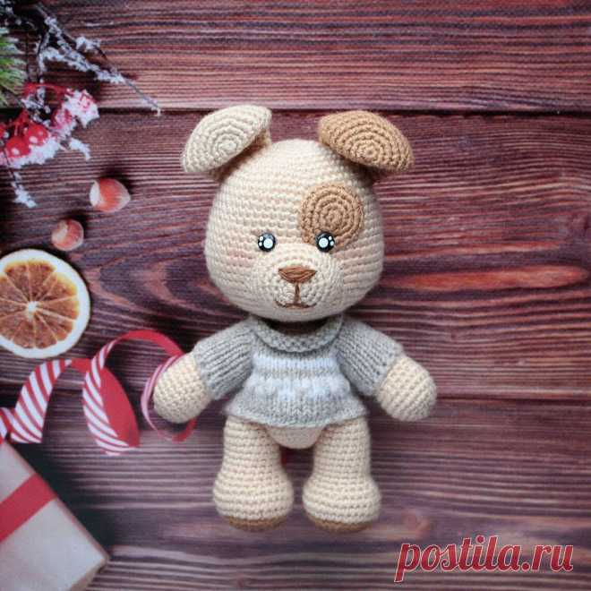PDF Собачка. FREE amigurumi crochet pattern. Бесплатный мастер-класс, схема и описание для вязания игрушки амигуруми крючком. Вяжем игрушки своими руками! Щенок, собака, собачка, dog, puppy, hund, köter, cachorro. #амигуруми #amigurumi #amigurumidoll #amigurumipattern #freepattern #freecrochetpatterns #crochetpattern #crochetdoll #crochettutorial #patternsforcrochet #вязание #вязаниекрючком #handmadedoll #рукоделие #ручнаяработа #pattern #tutorial #häkeln #amigurumis
