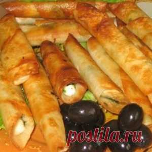 ЗАКУСКА ИЗ ЛАВАША «ТРУБОЧКИ»