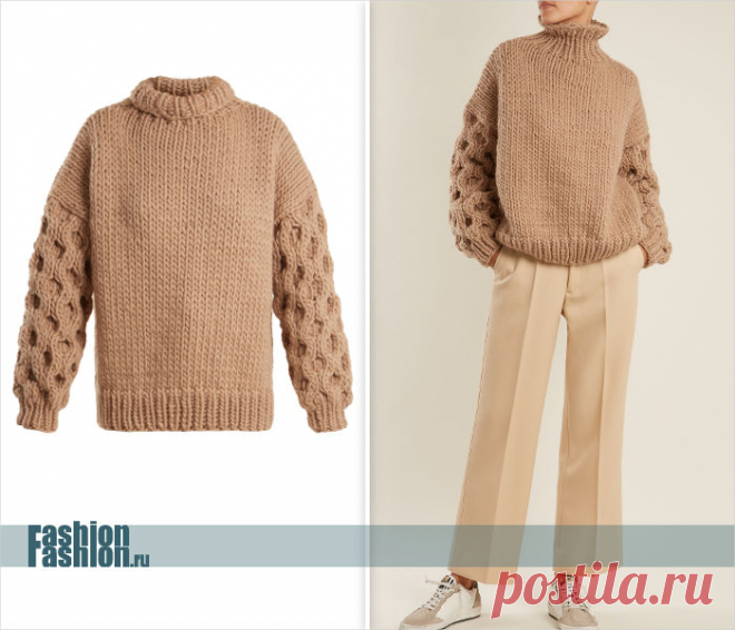 Трикотаж в стиле хюгге |Осень-зима 2017-18 на Fashion-fashion.ru