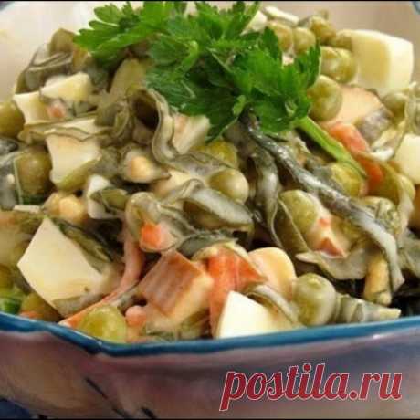 ​​Салат с морской капустой (очень вкусный | Самые вкусные кулинарные рецепты