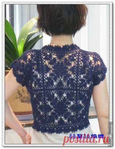 Gallery.ru / Фото #121 - Болеро крючком - angebaltik