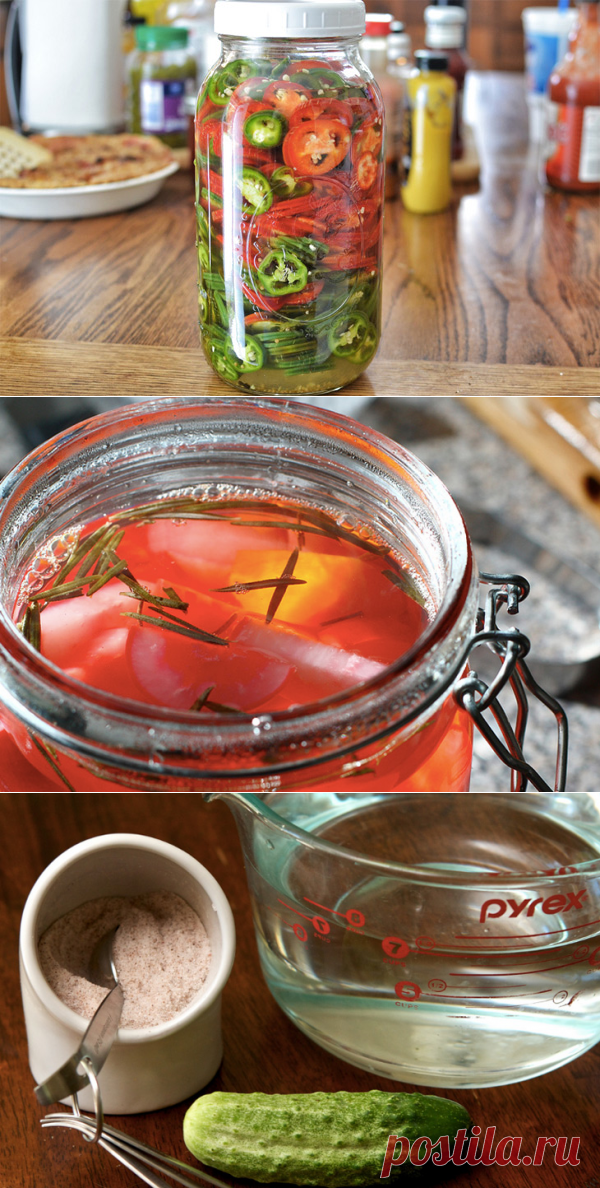 Как быстро замариновать любые овощи