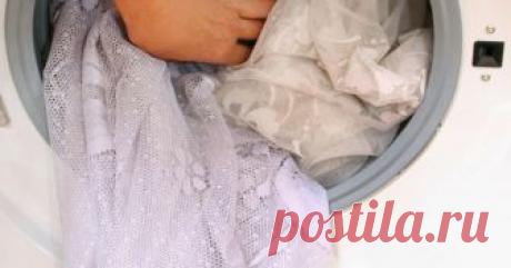 Полезные советы при стирке гардин