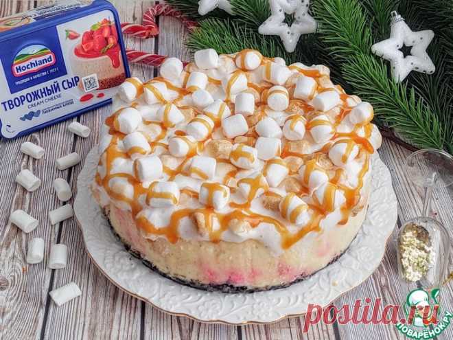Чизкейк с маршмеллоу Кулинарный рецепт