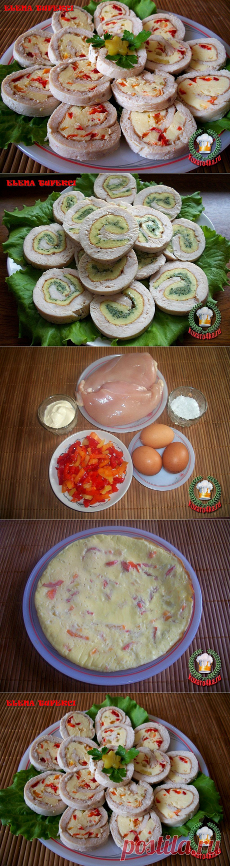 Закуска «Куриные крутики» - Простые рецепты Овкусе.ру