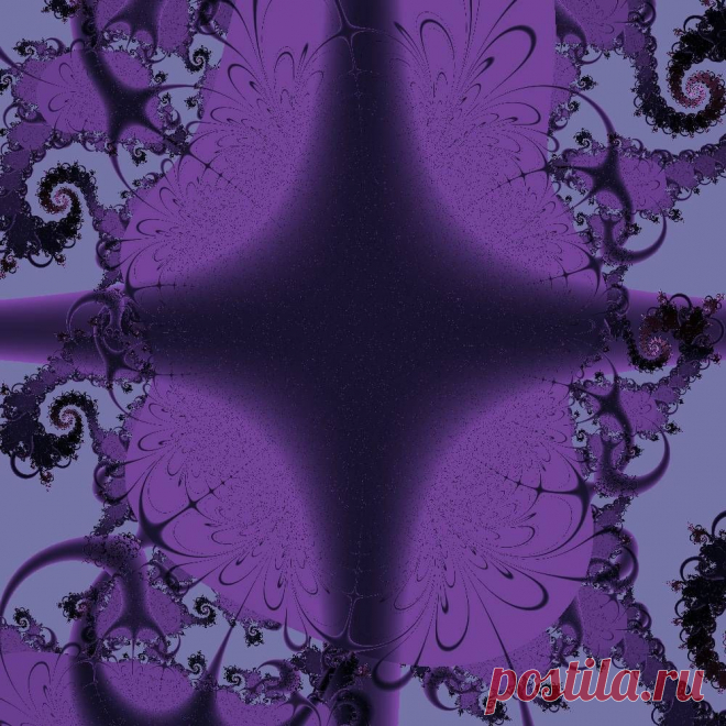 Фрактал, сделан в программе Fractal Explorer